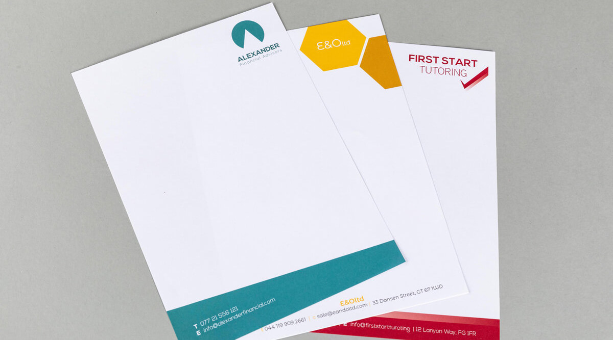 Letterheads